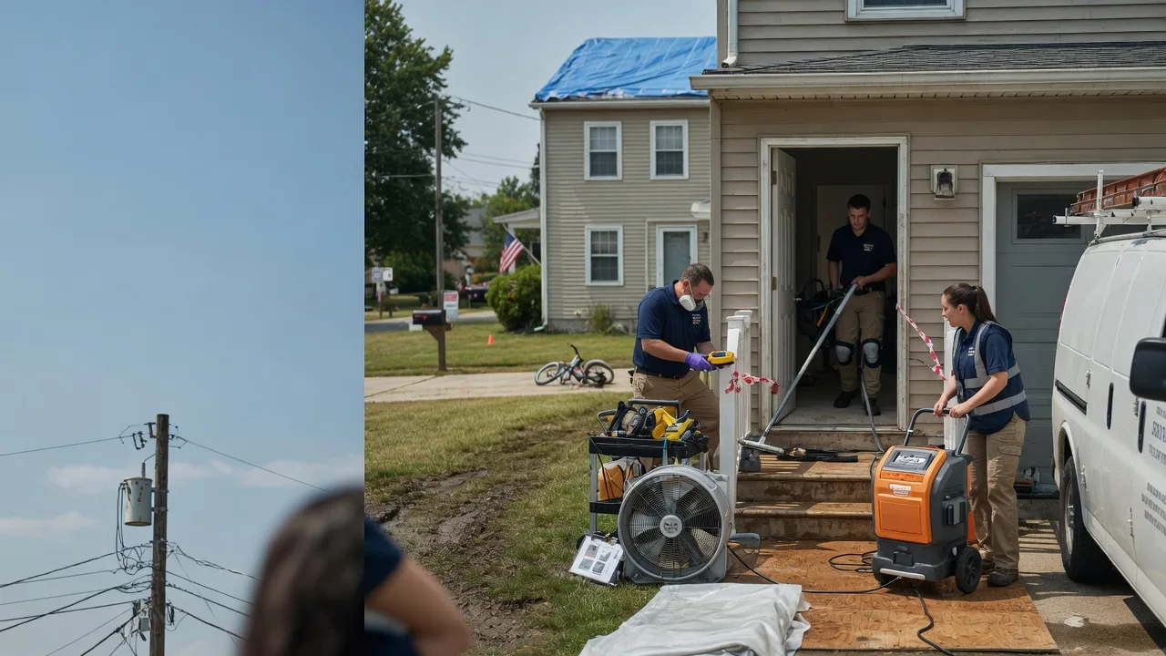 Water Damage Repair in Adrian, MI near me